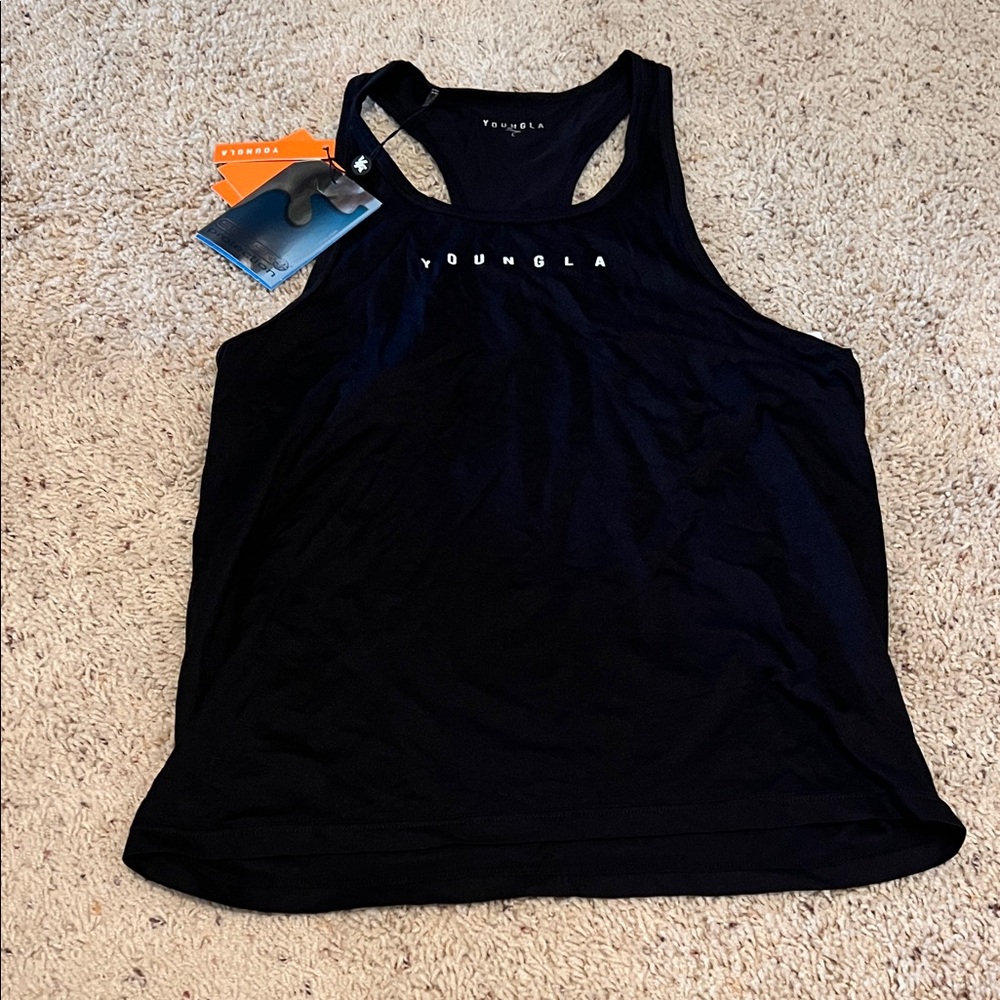 YoungLA Women's Black Tank Top